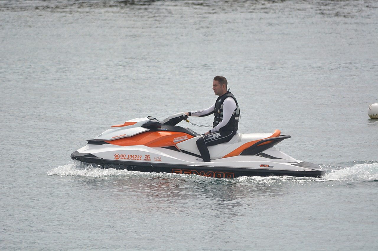 jet ski sport water free photo