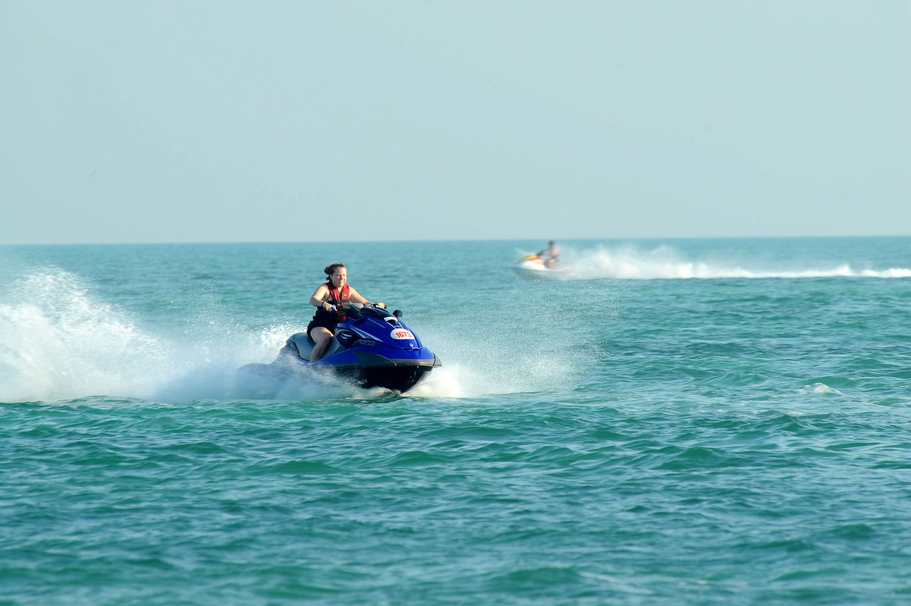 jetski watercraft fun free photo