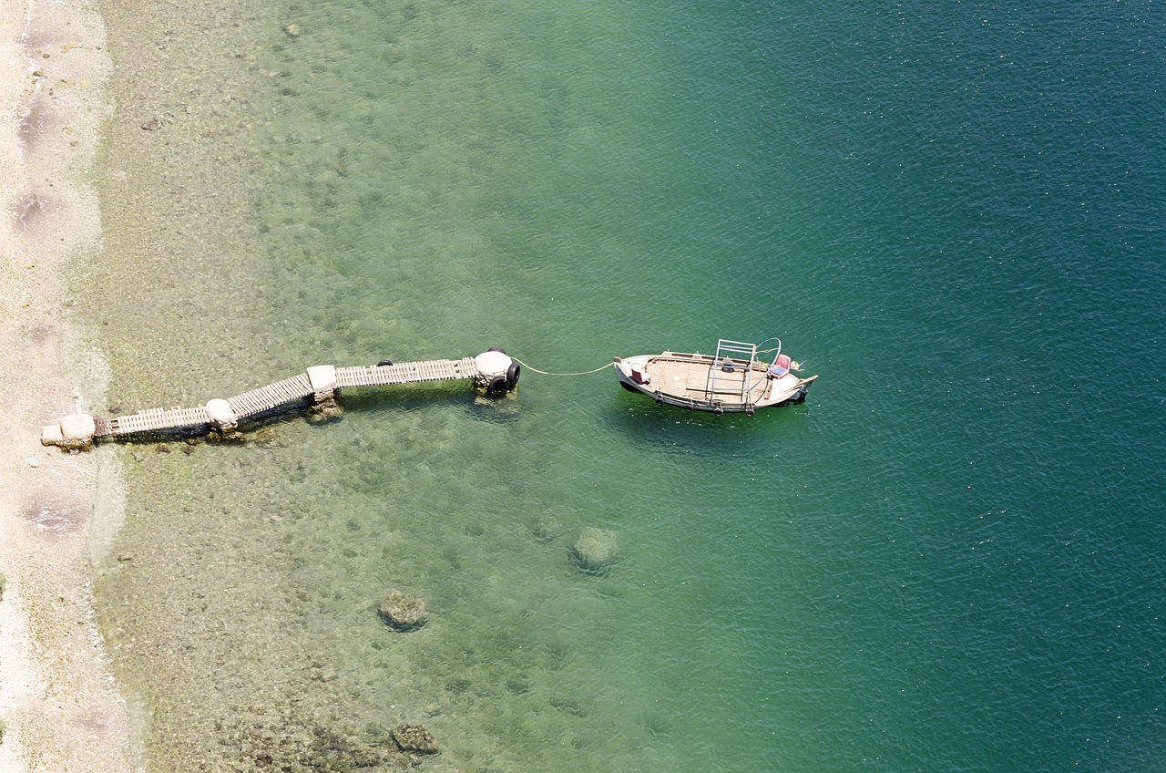 jetty boat sea free photo