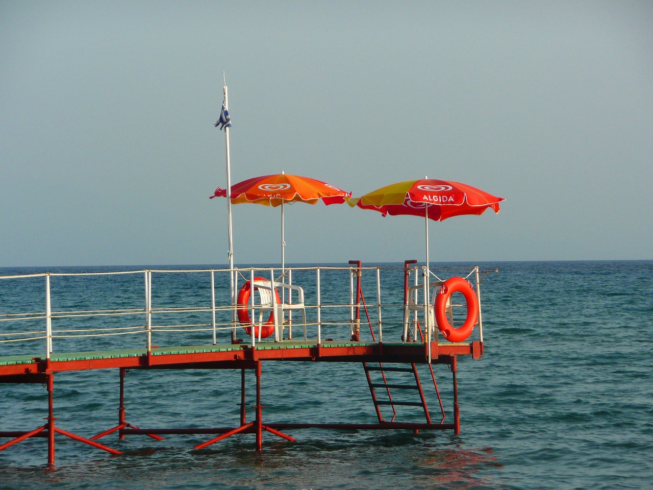 jetty web greece free photo