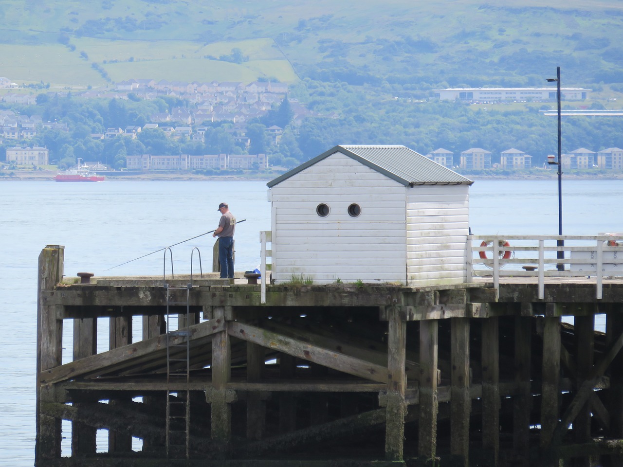 jetty landing water free photo