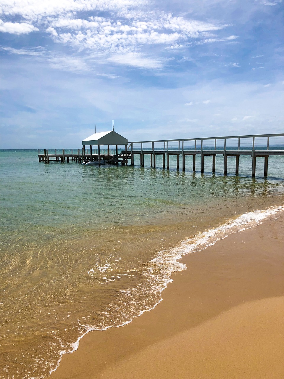 jetty pier water free photo