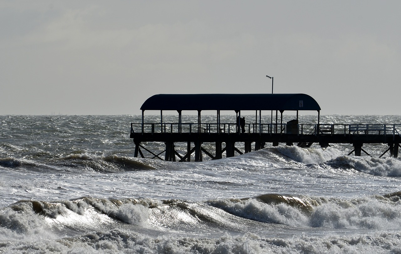 jetty pier sea free photo