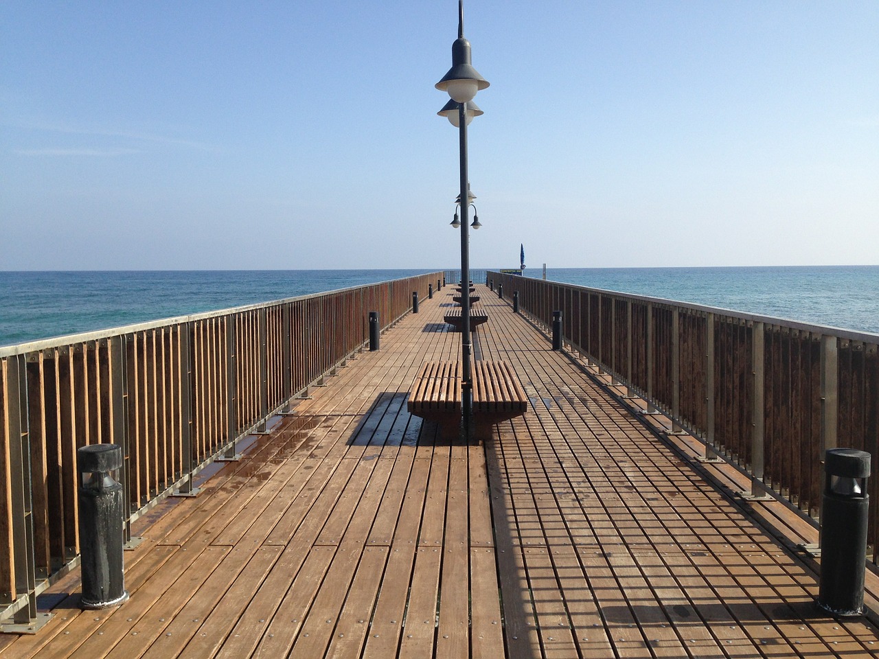 jetty pier cyprus free photo