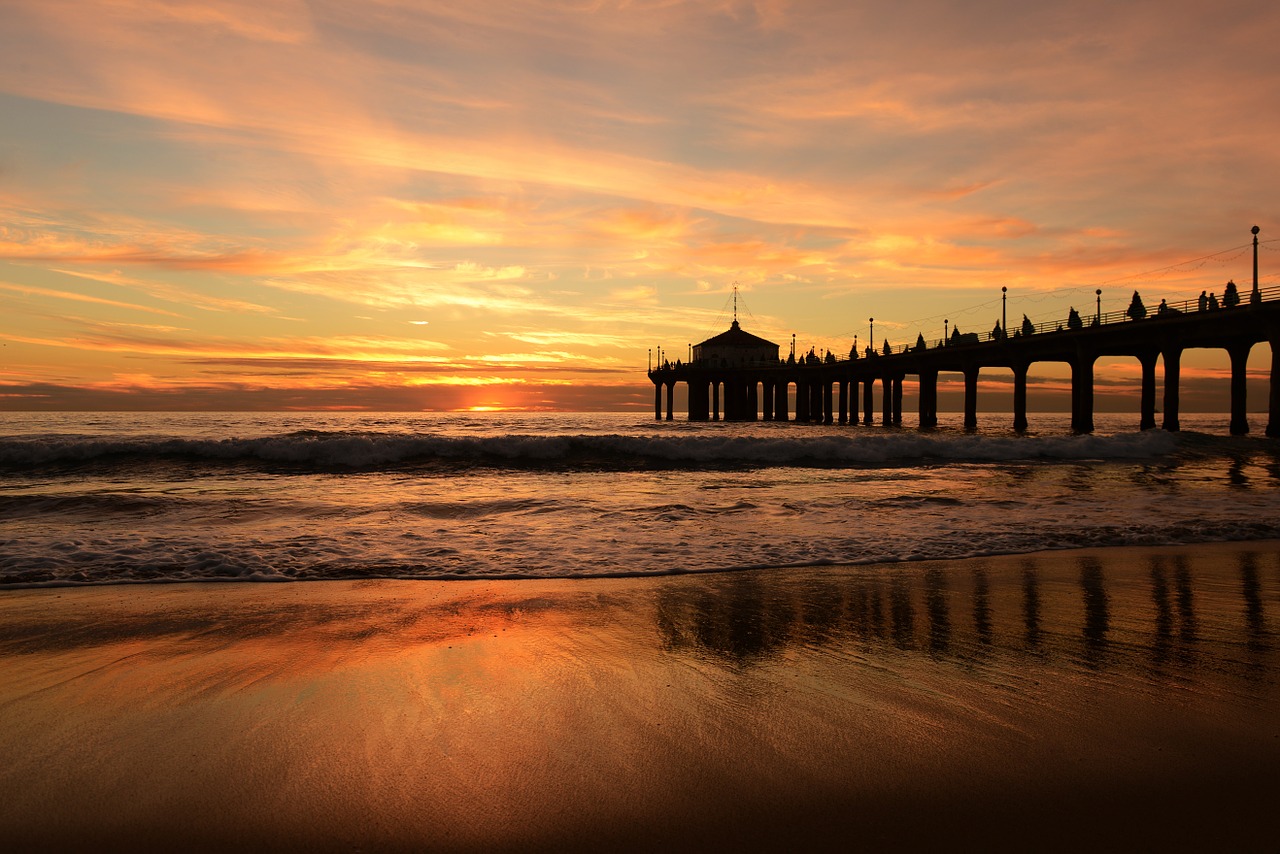 jetty pier sea free photo