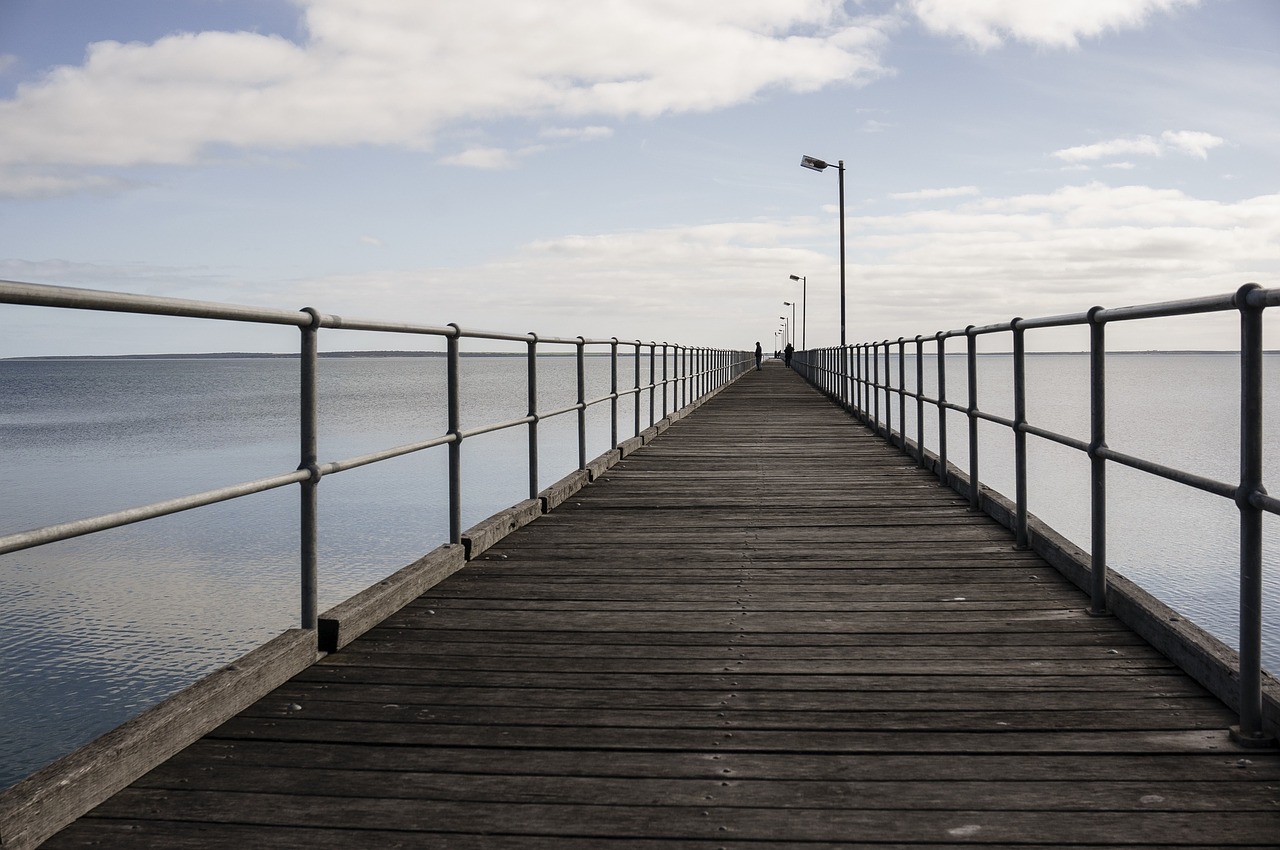 jetty pier wooden free photo