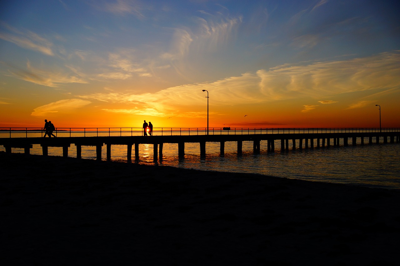 jetty pier sea free photo