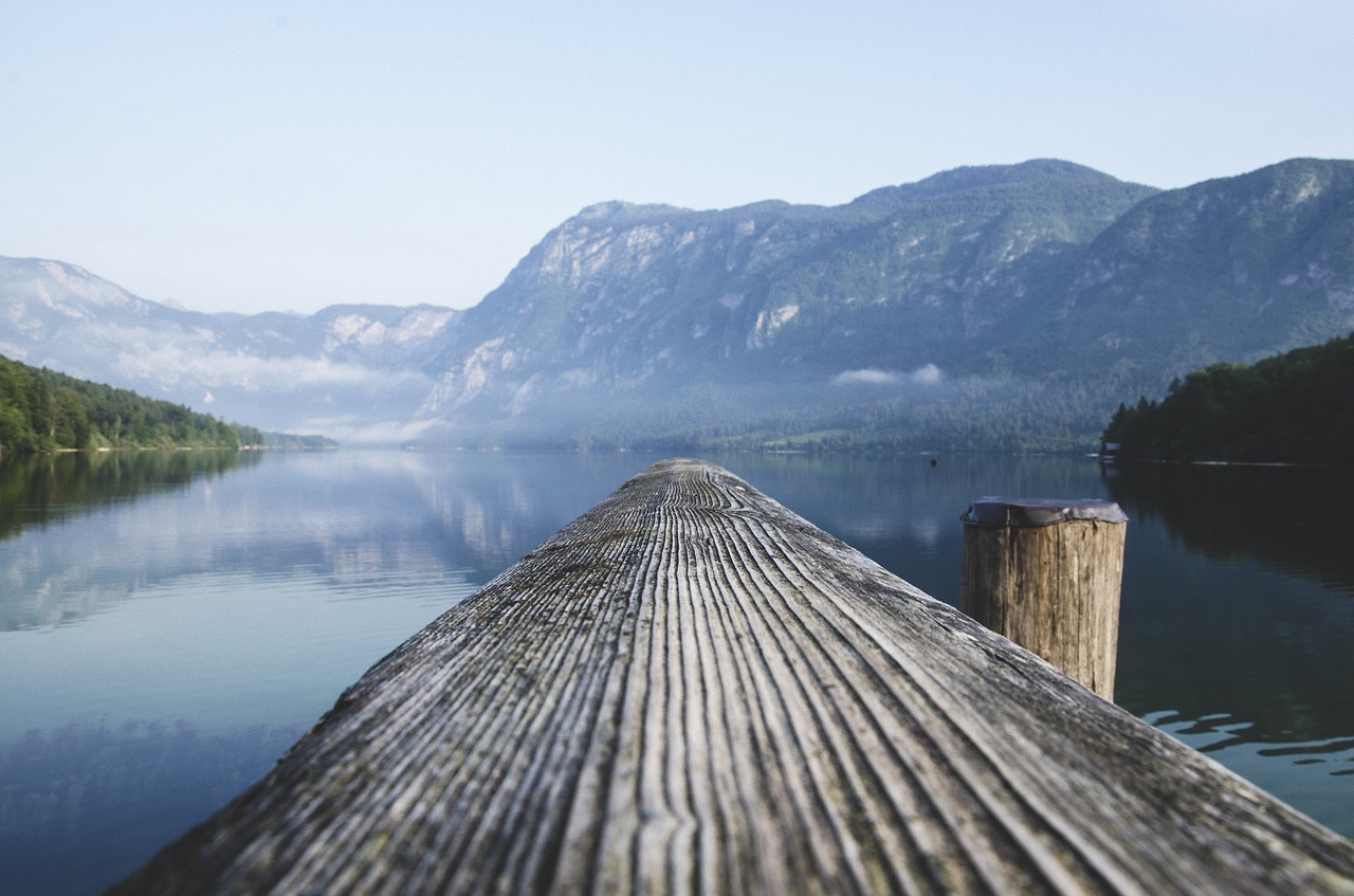 jetty wooden plank free photo