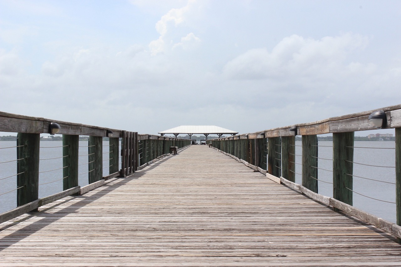 jetty pier wooden free photo