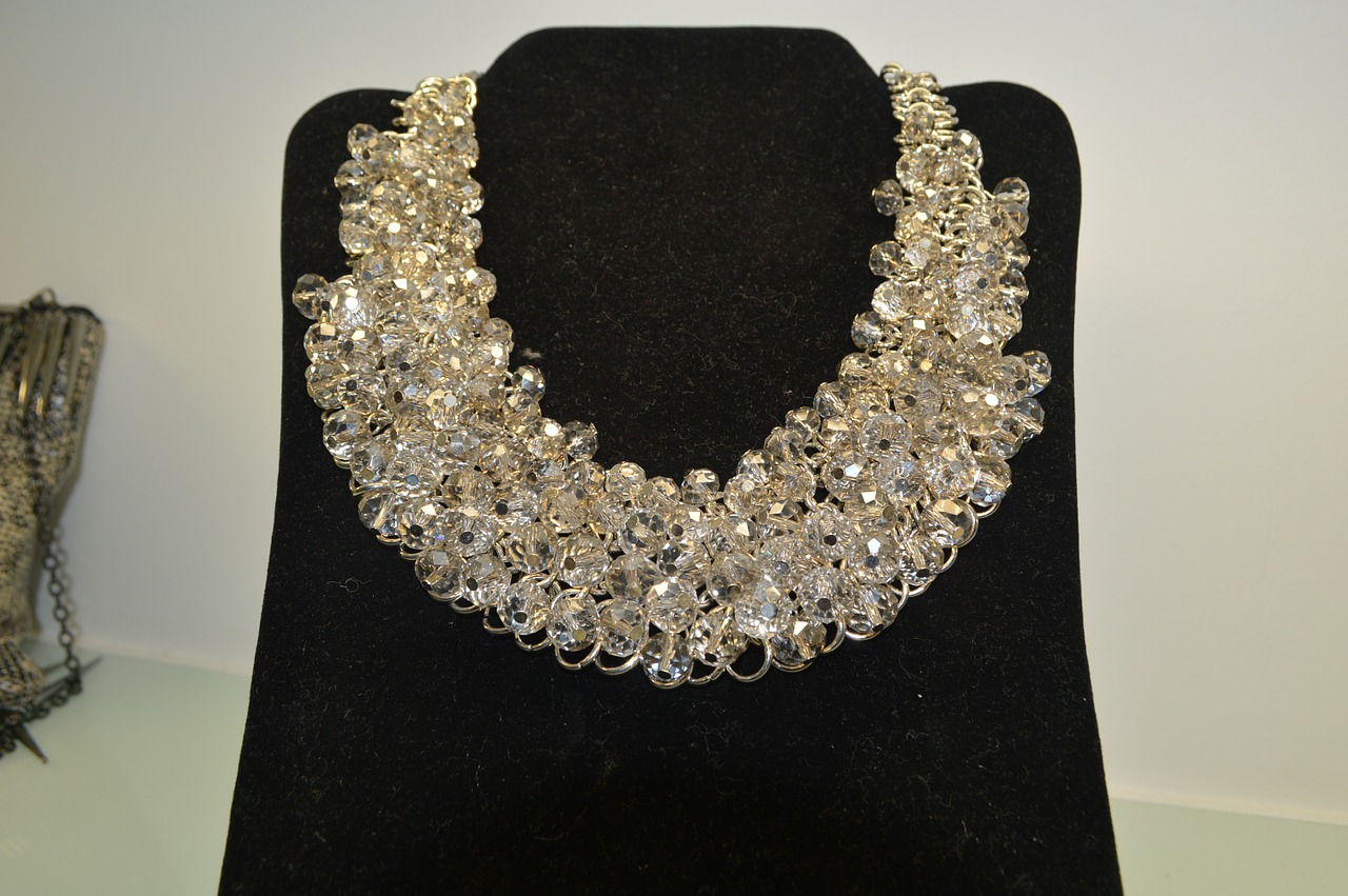 jewel necklace bright free photo