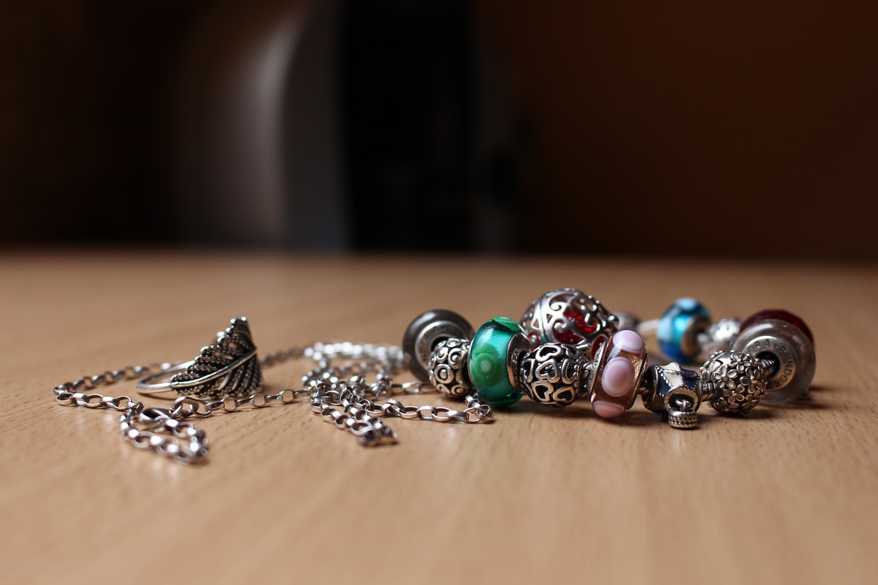 jewellery charm bracelet ring free photo