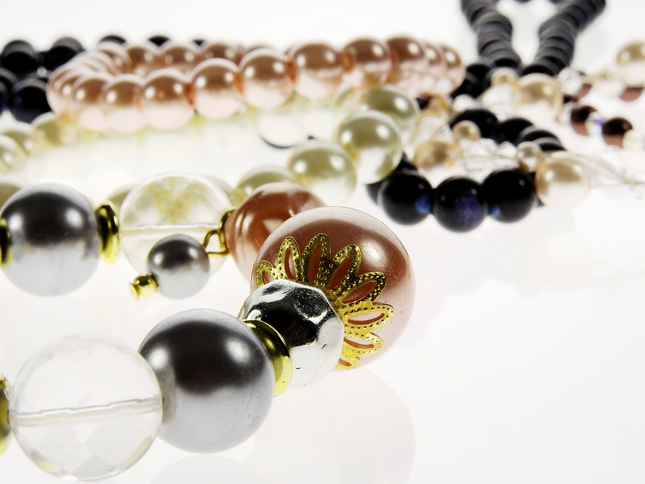 jewellery pearl bangle free photo