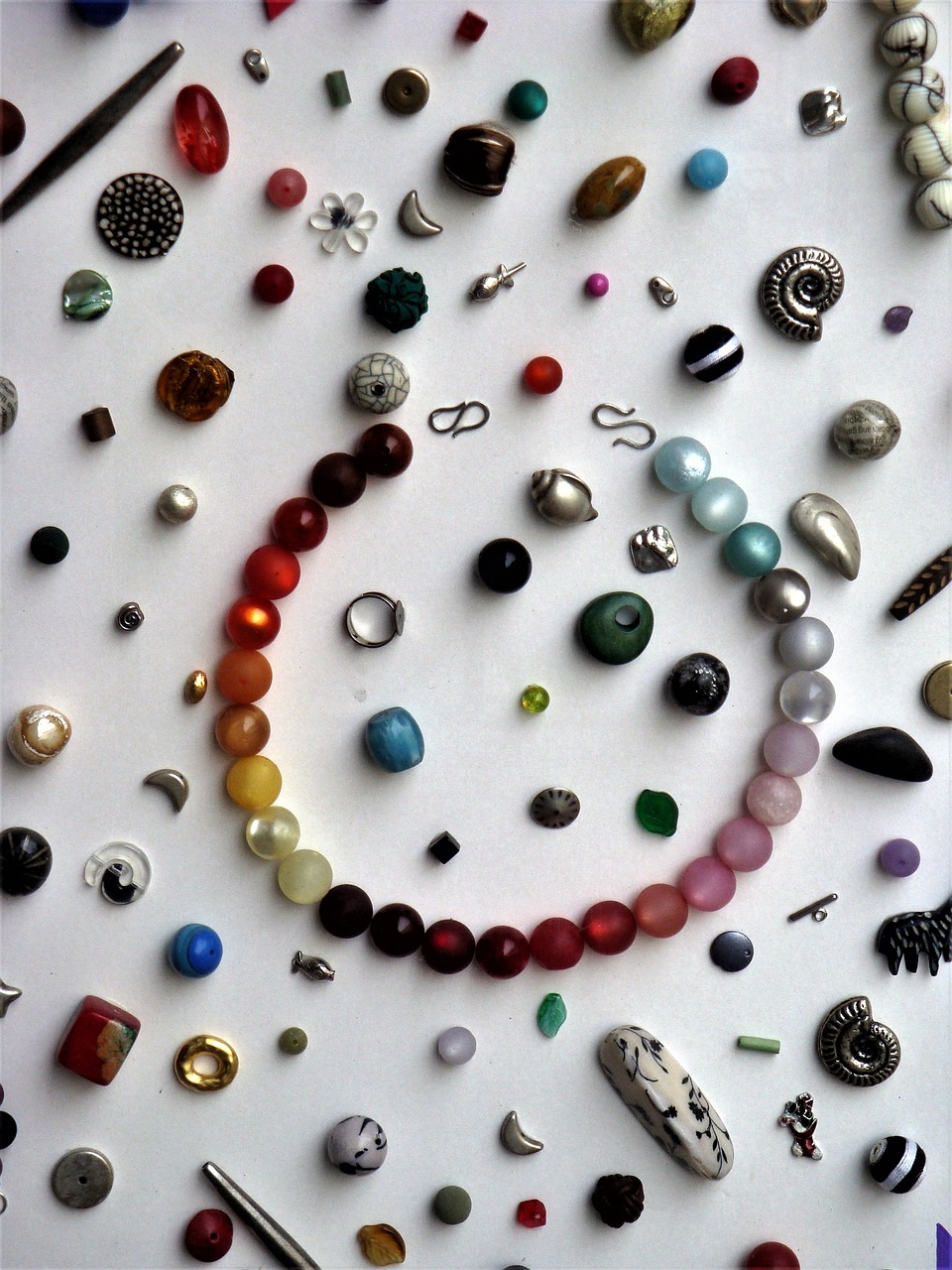 jewellery beads stones free photo