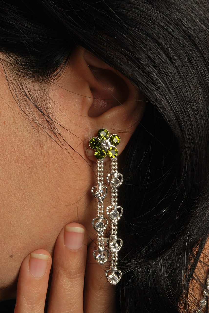 jewellery earring design free photo