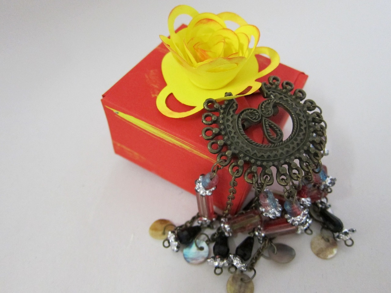 jewelry rustic gift box free photo