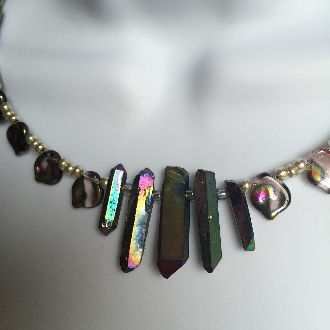 jewelry rainbow crystal daggers free photo