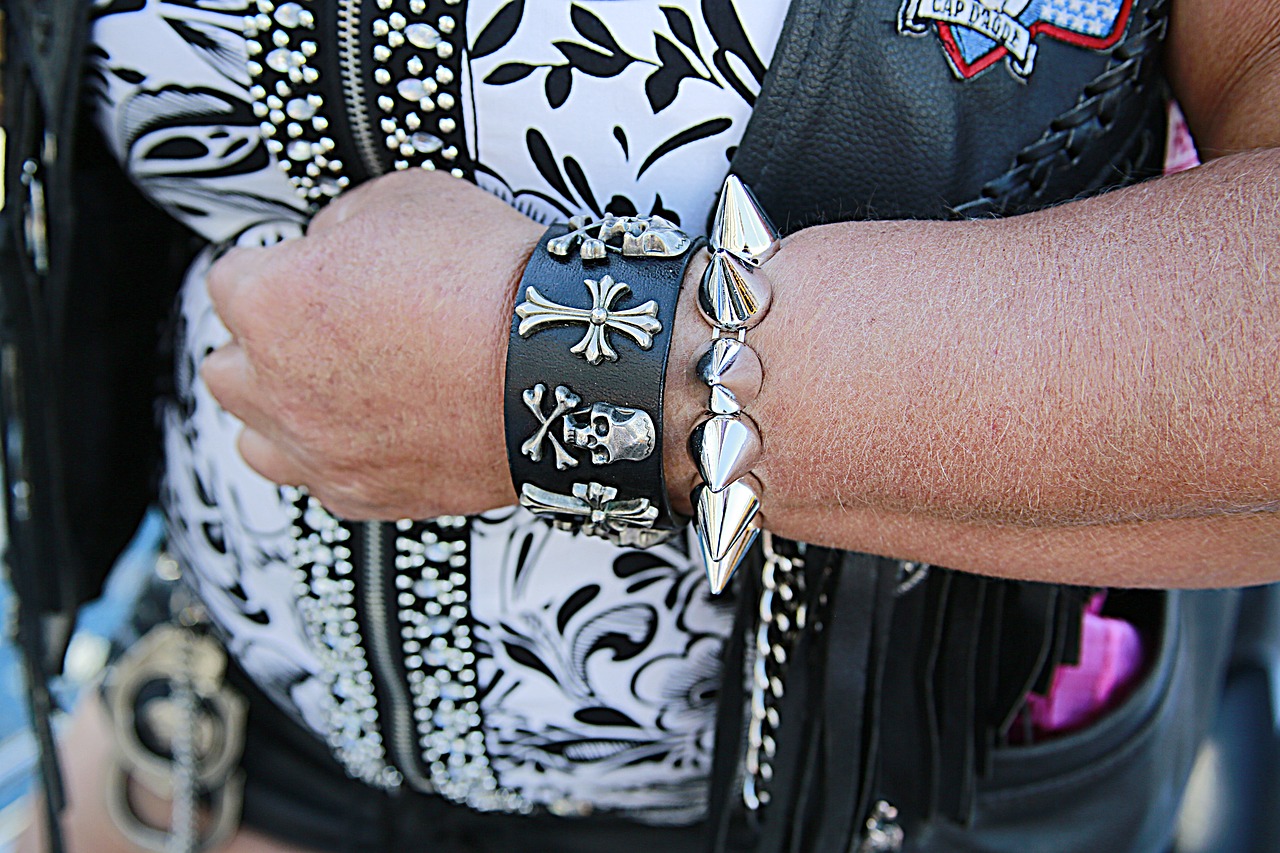 jewelry bracelet leather free photo