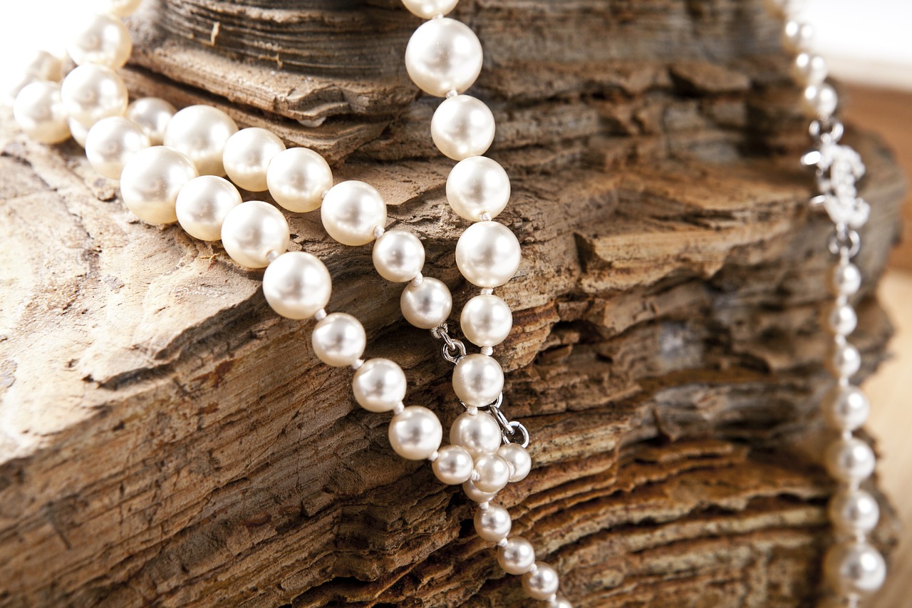 jewelry pearl necklace free photo