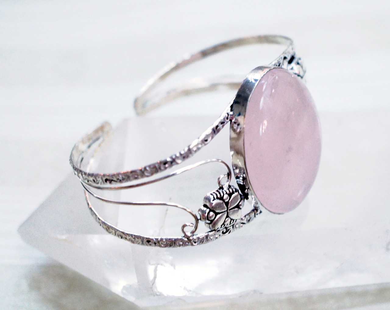 jewelry rose quartz pink free photo
