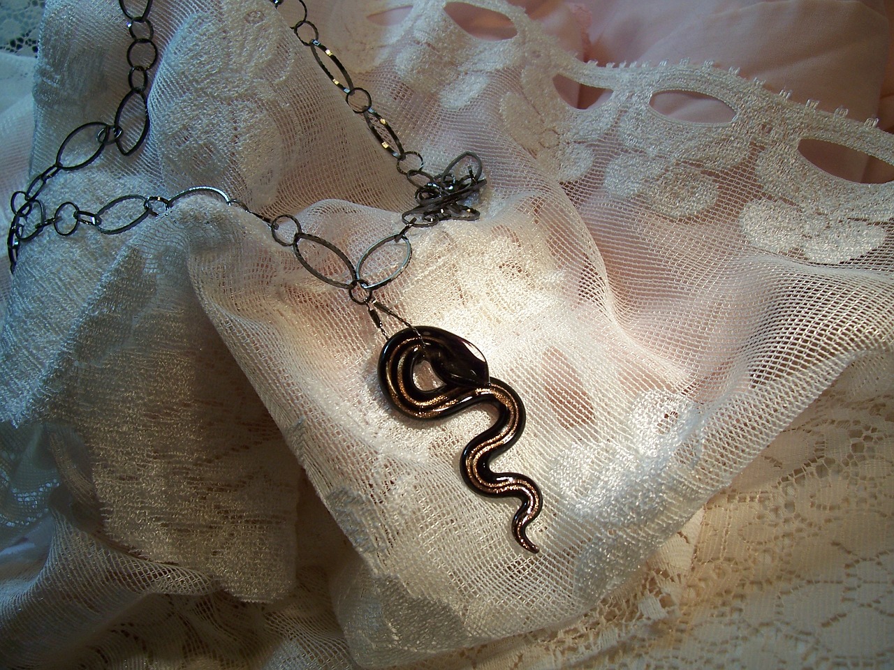 jewelry chain snake free photo