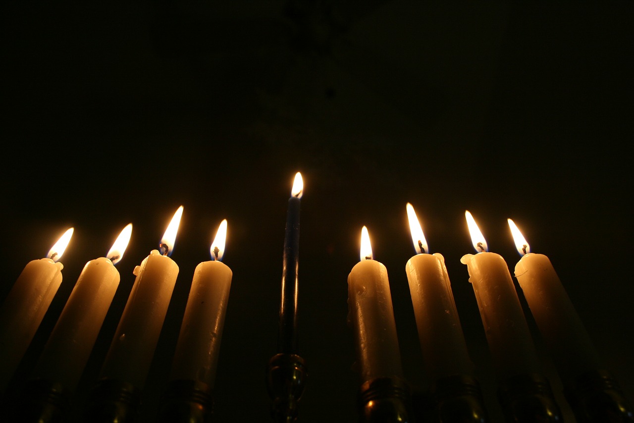 jewish hanukah festival free photo