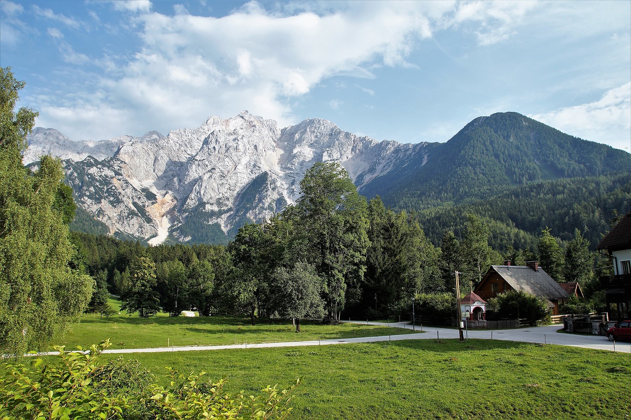 jezersko slovenia mountains free photo