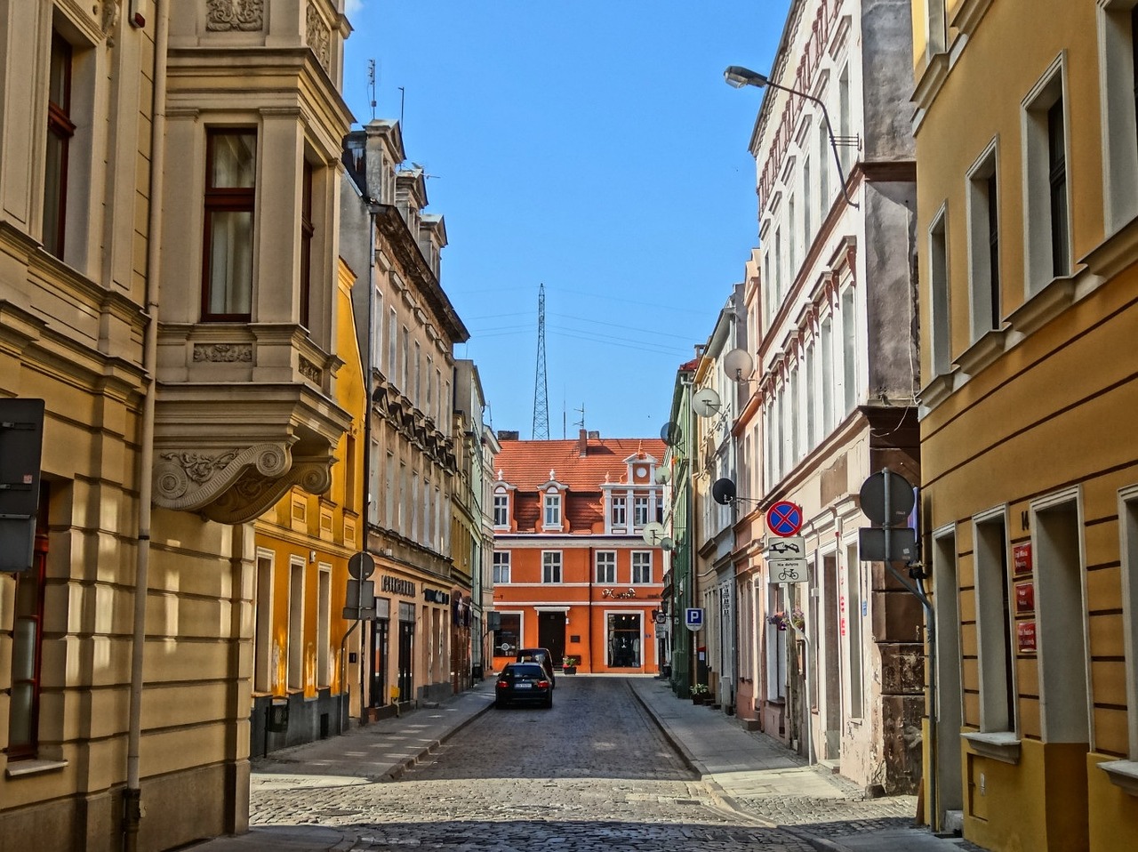 jezuicka street bydgoszcz poland free photo