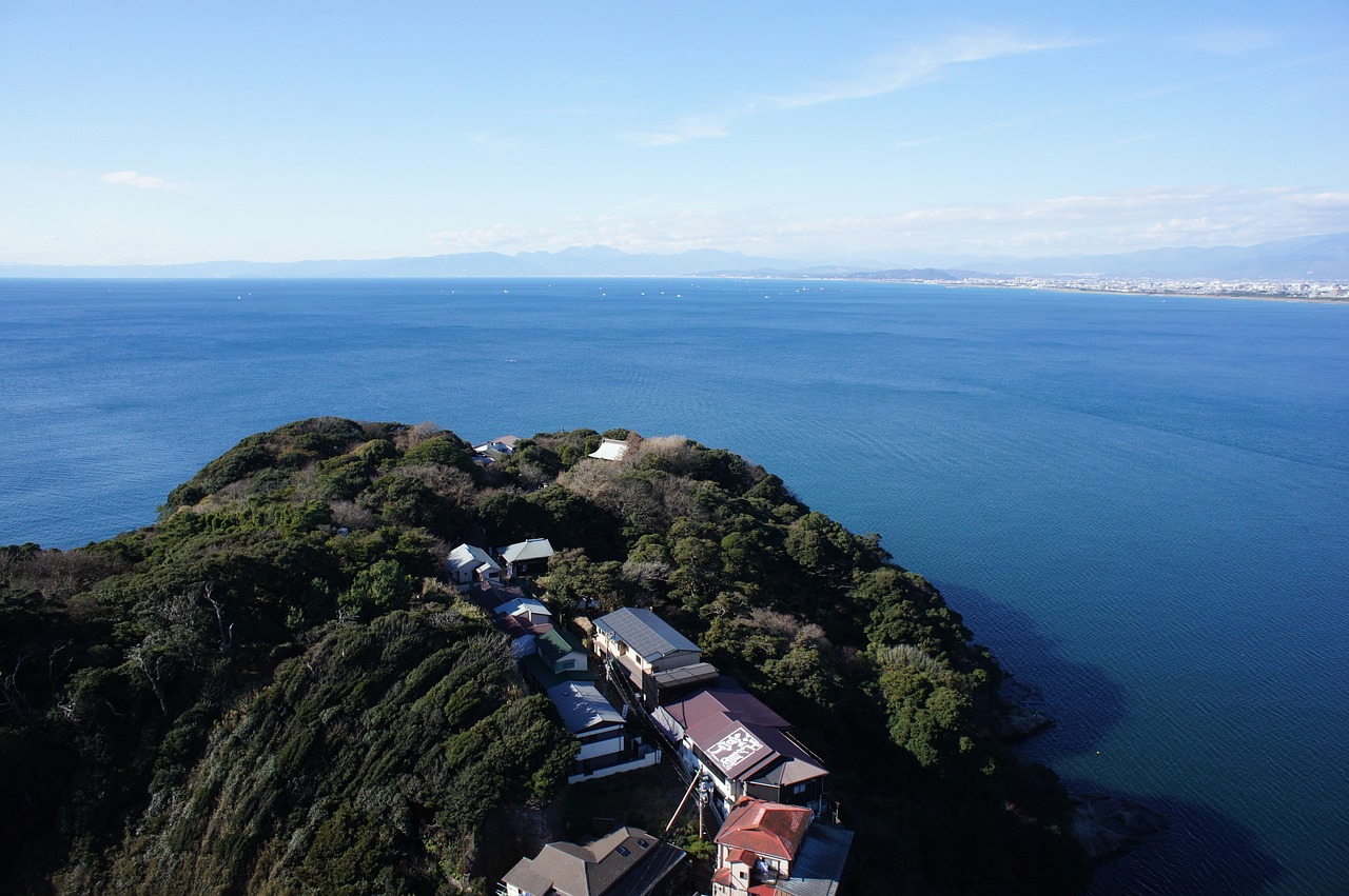jiang techno island え の shi ma kanagawa prefecture free photo