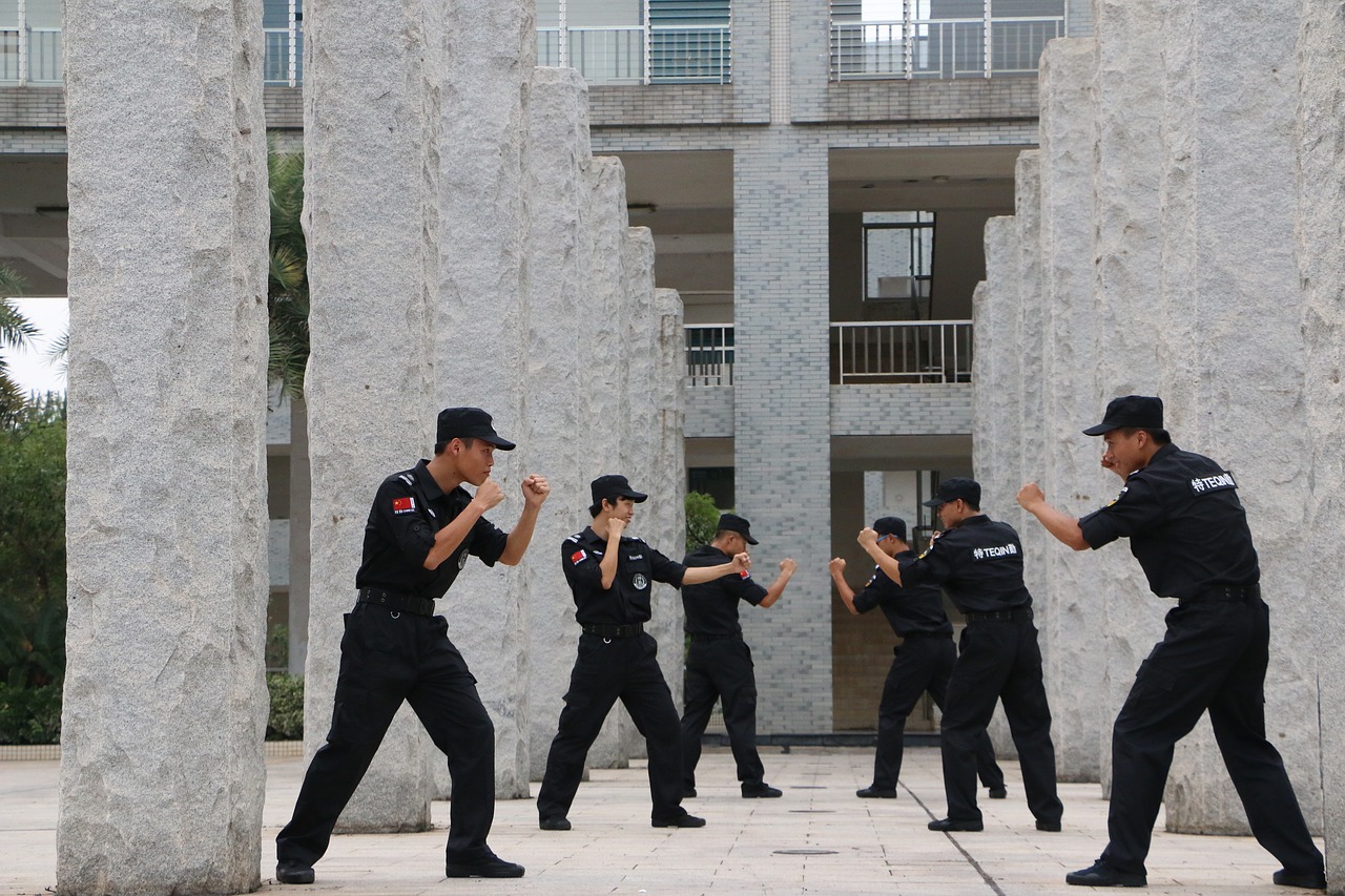 jiangxi normal xiaowei dui campus safety free photo