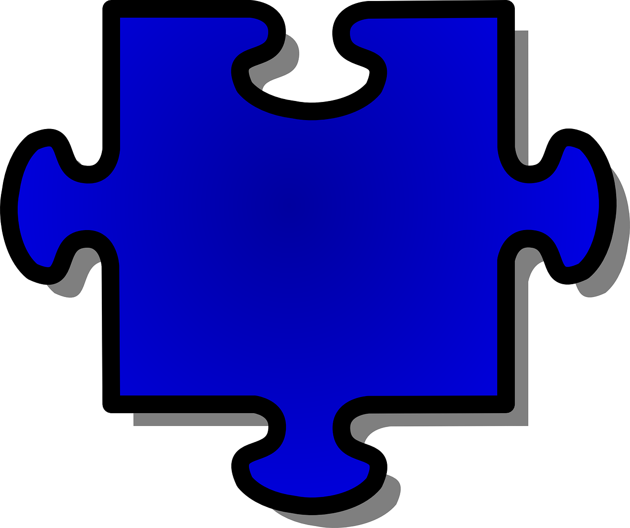 jigsaw puzzle shape free photo