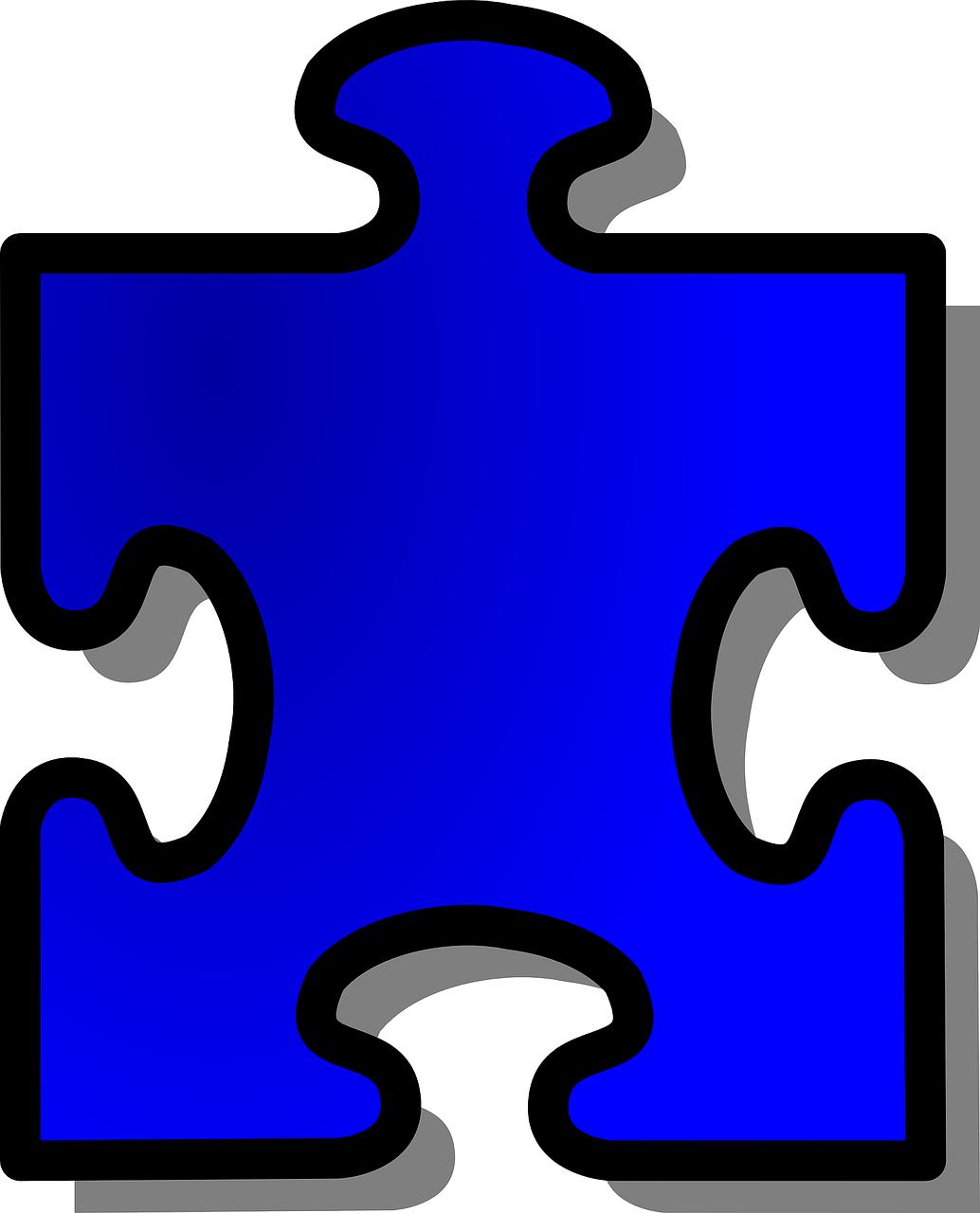 jigsaw puzzle shape free photo