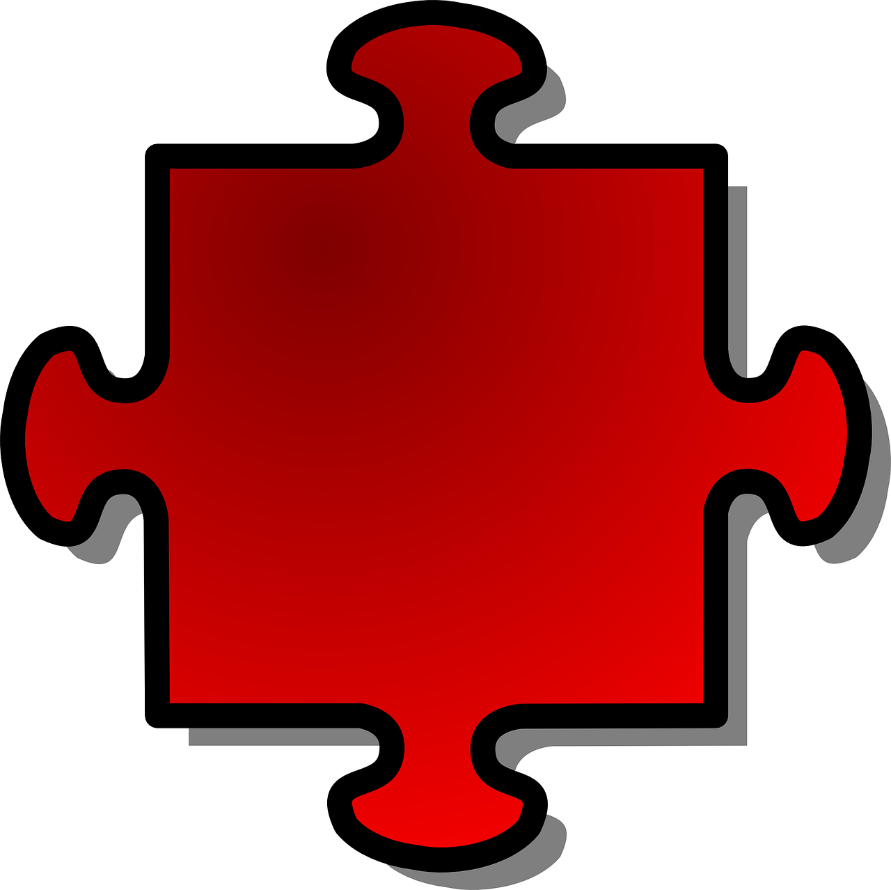jigsaw,puzzle,game,shape,red,join,part,single,challenge,solution,free vector graphics,free pictures, free photos, free images, royalty free, free illustrations, public domain