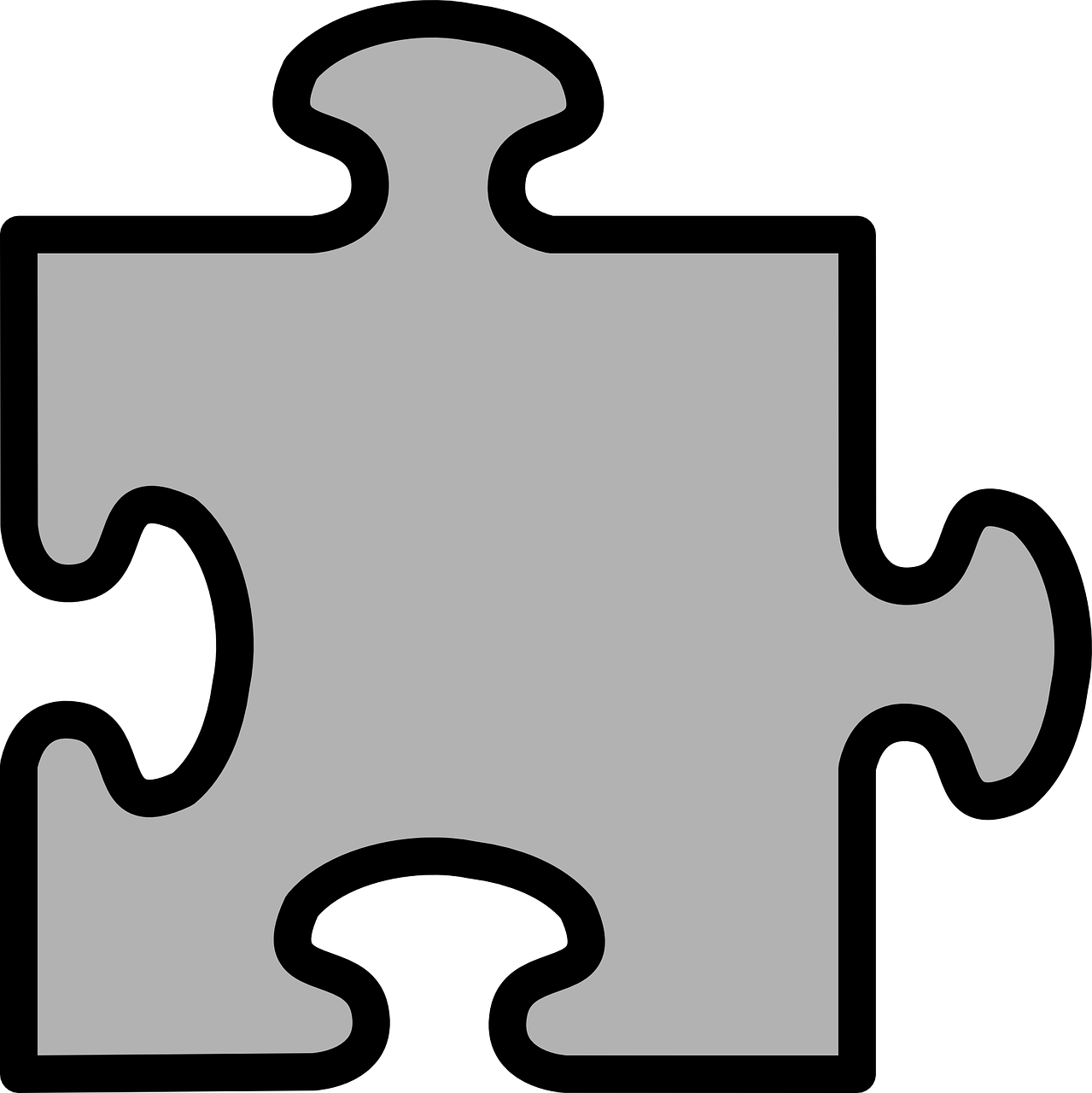 jigsaw jigsaw puzzle grey free photo
