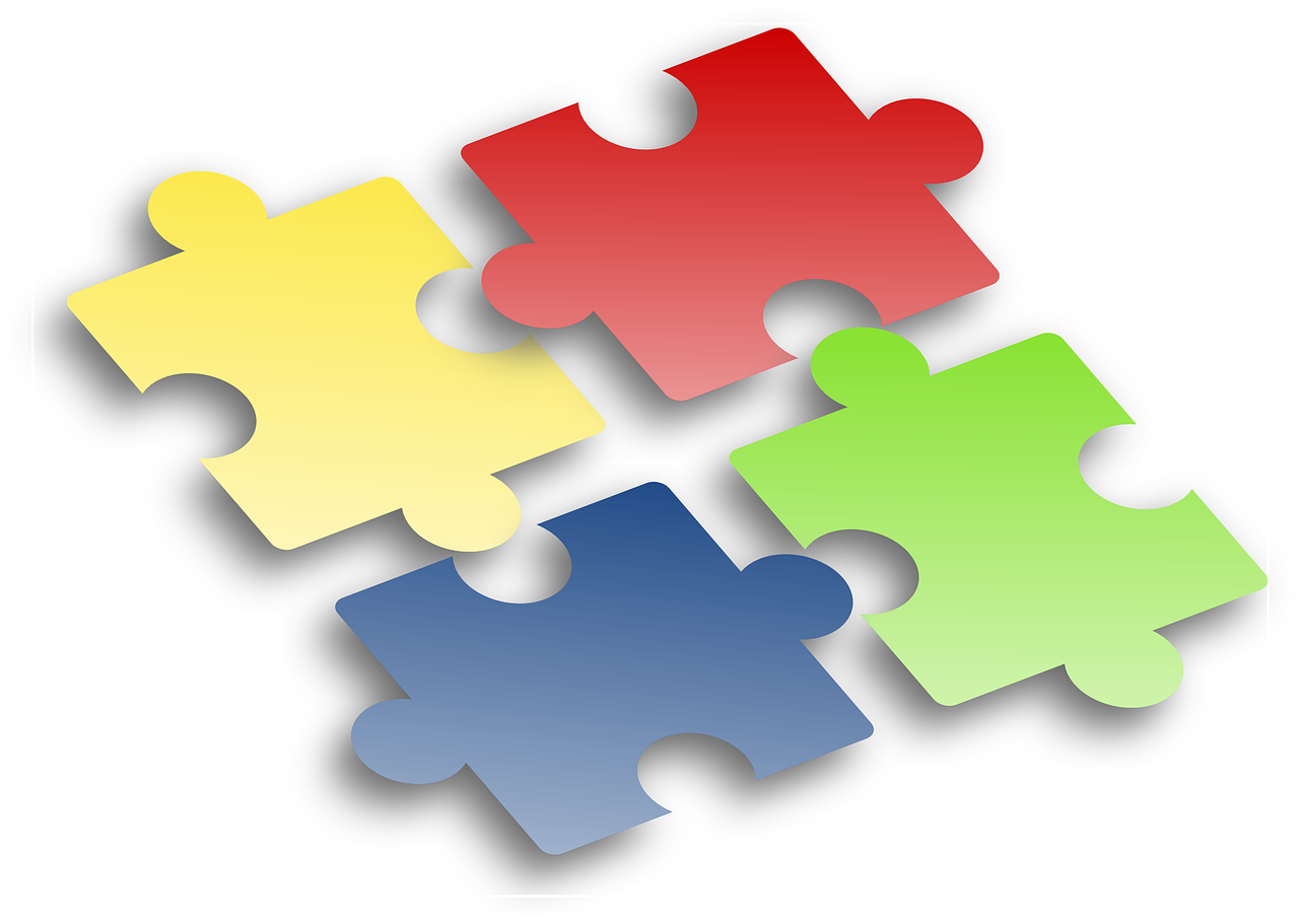 jigsaw puzzle pieces free photo