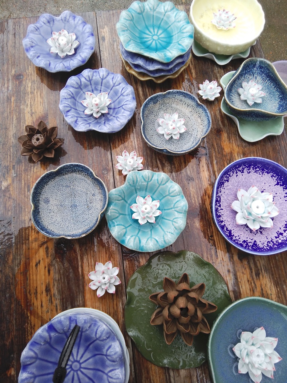 jingdezhen porcelain lotus free photo