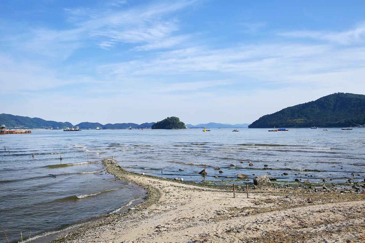 jinhae  sea  island free photo