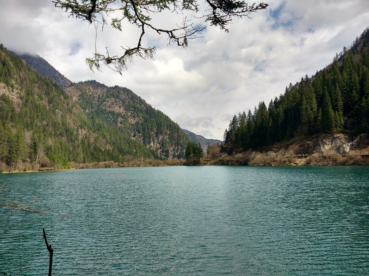 jiuzhaigou the scenery tourism free photo