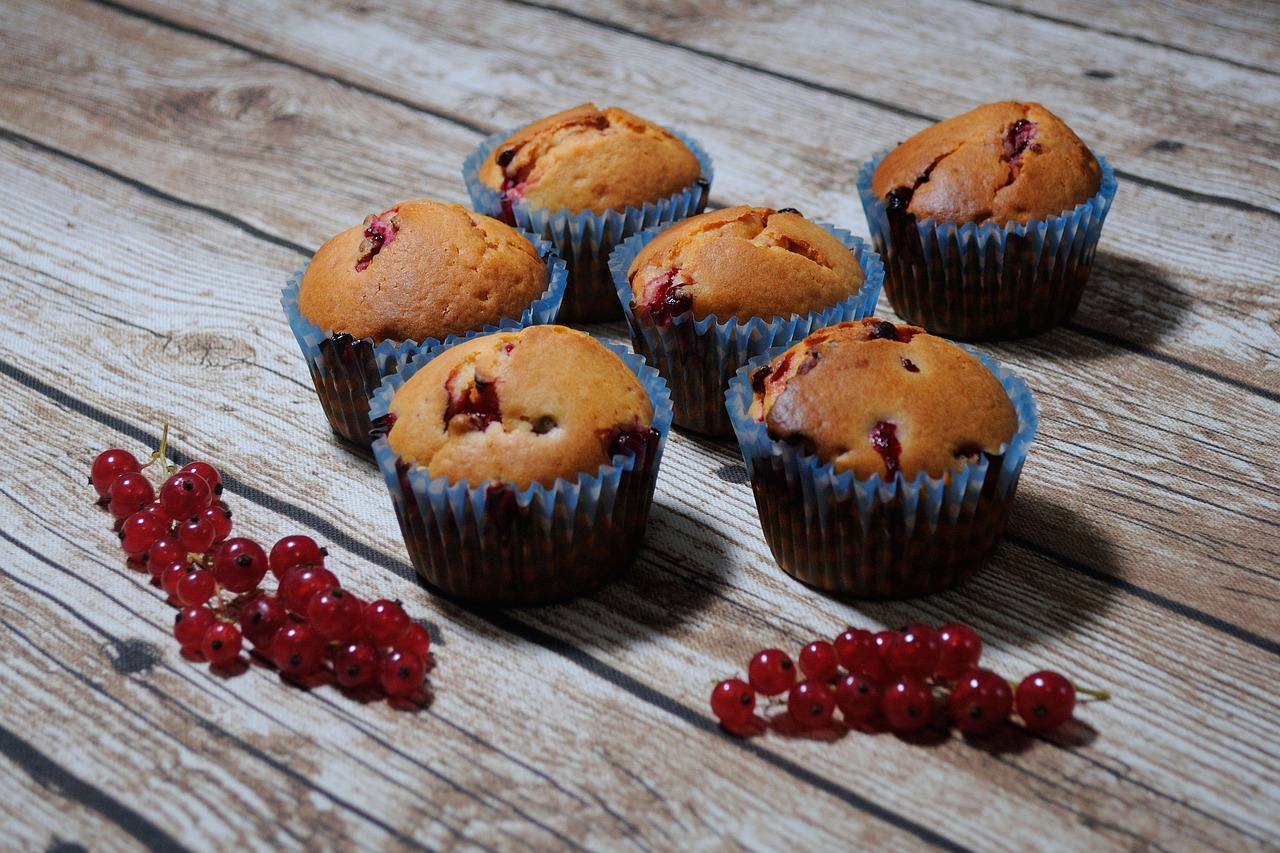 johannisbeer muffin bake free photo