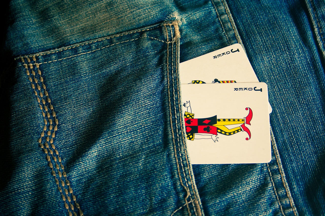 joker cards jeans free photo