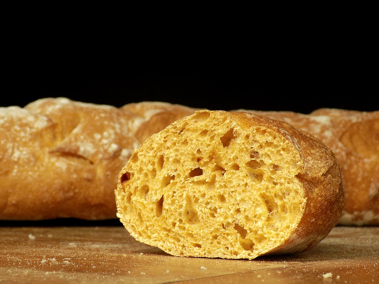 jonquil baguete bread free photo