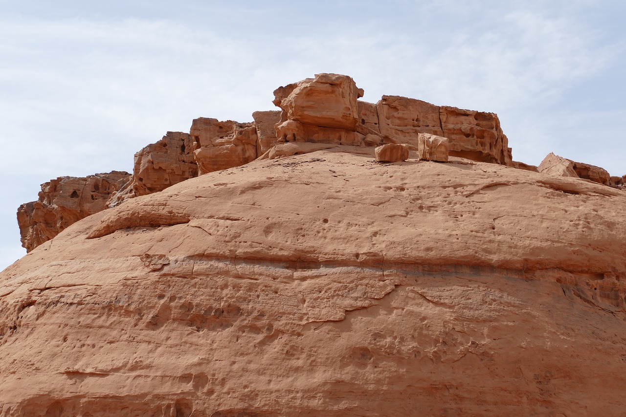 jordan  desert  sand stone free photo