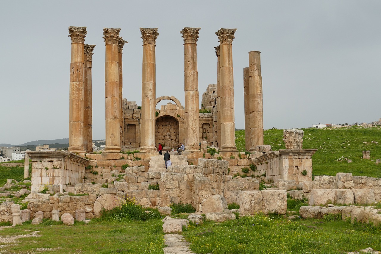 jordan  jerash  gerasa free photo