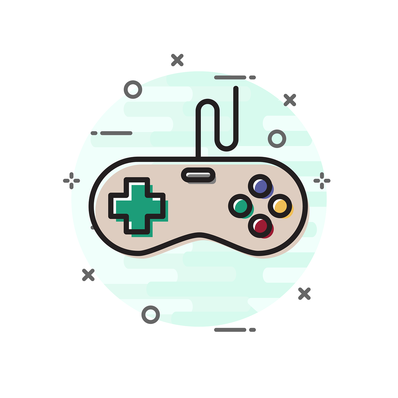 joystick icon game free photo