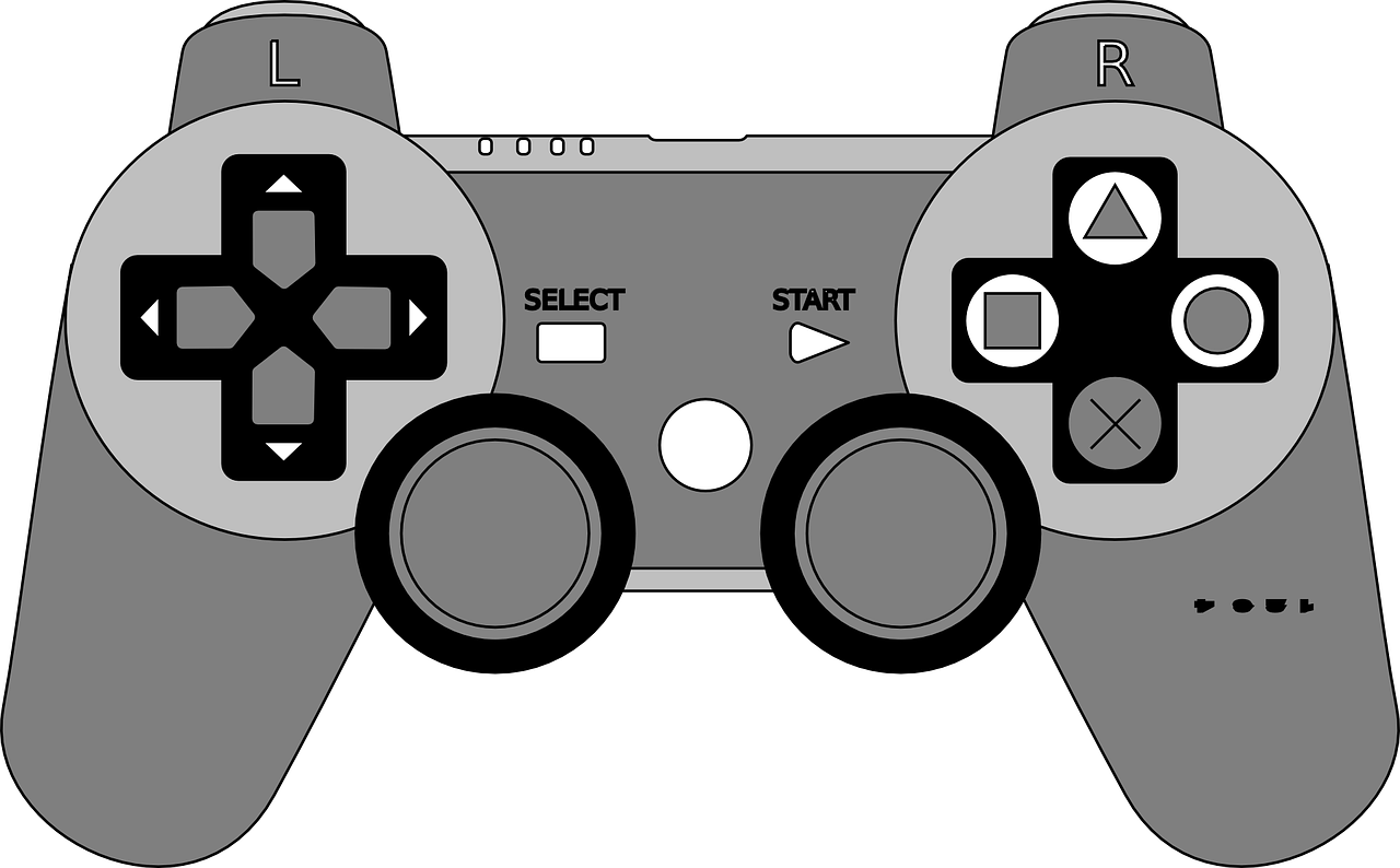 Download Playstation, Games, Gamer. Royalty-Free Vector Graphic