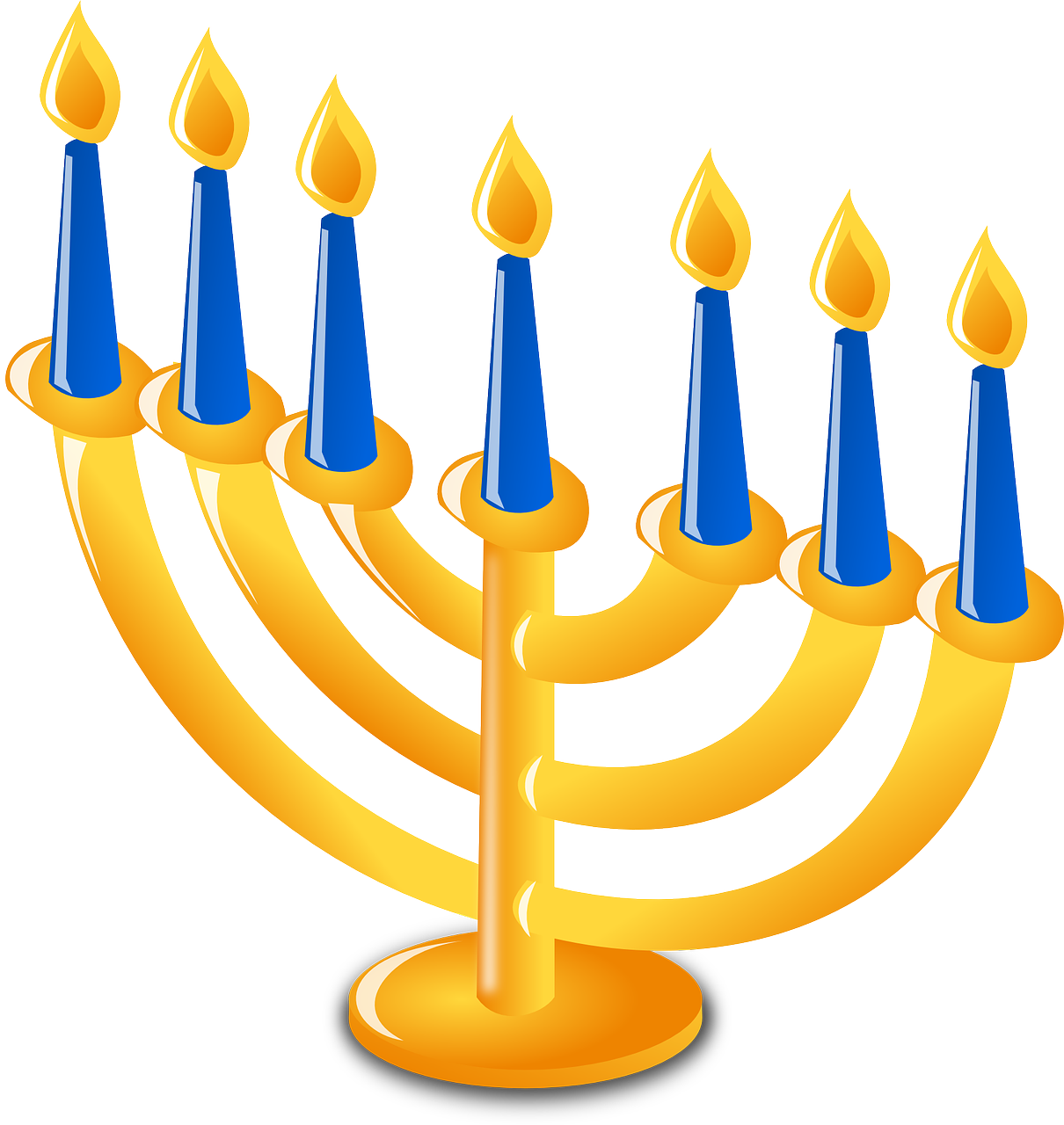 judaism candles hanukkah free photo