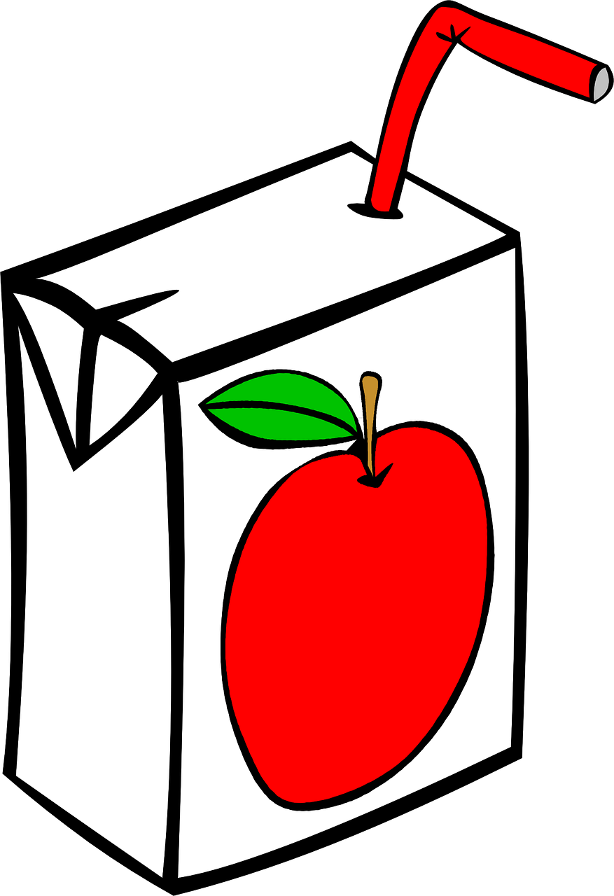 juice carton apple free photo