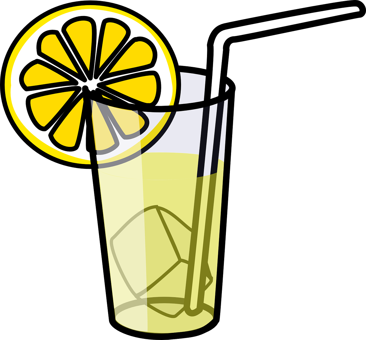 juice glass lemonade free photo