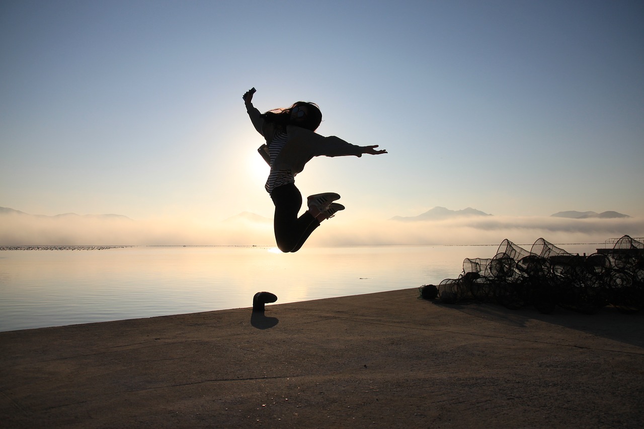 jump sun sandal-island free photo