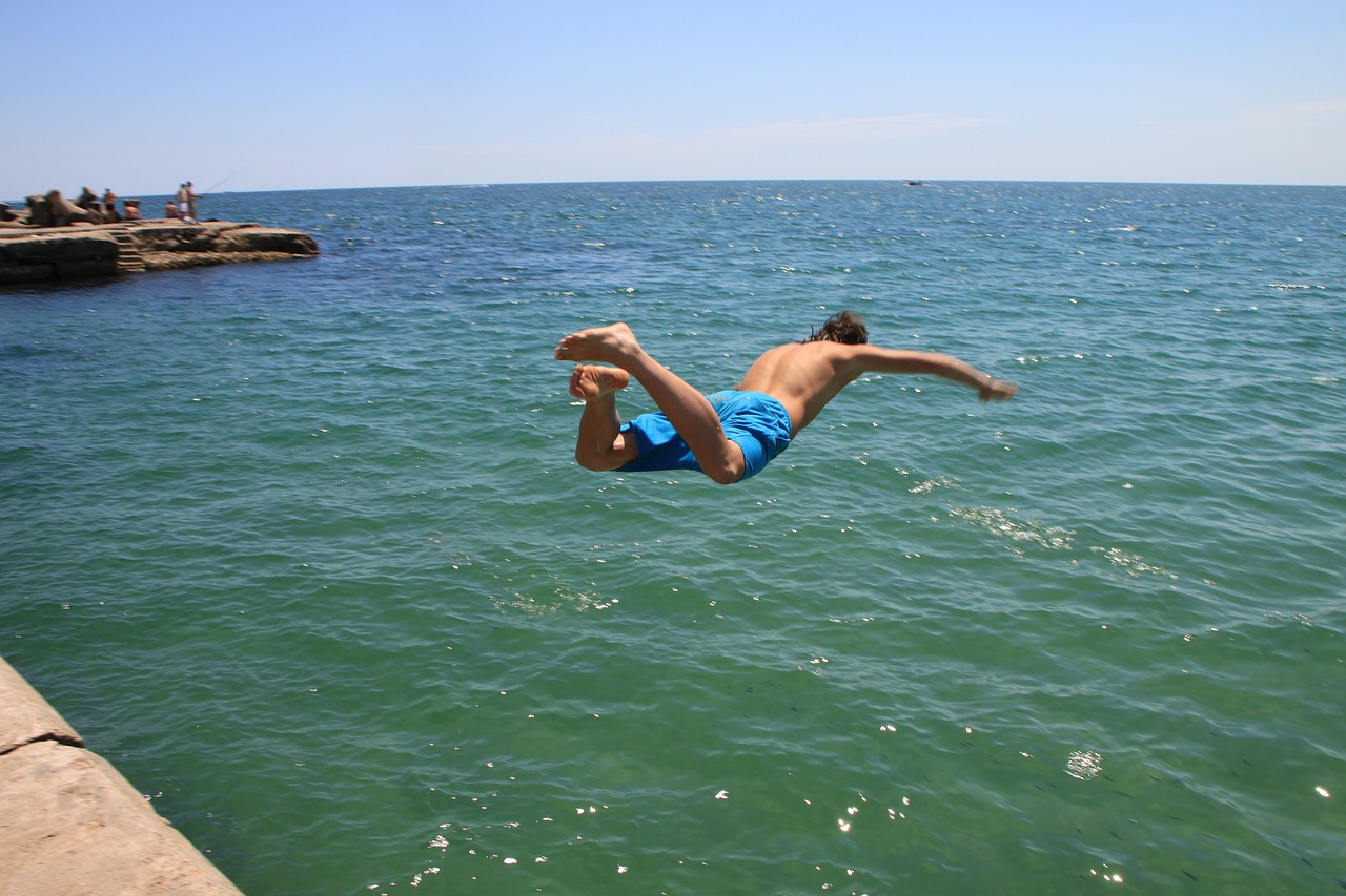 jump jumping man free photo