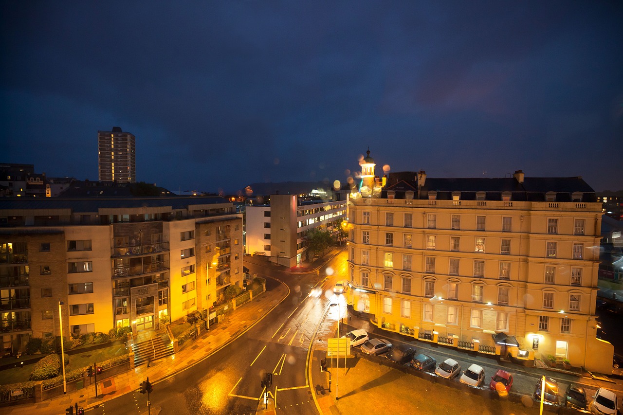 junction hotel residential buildings free photo